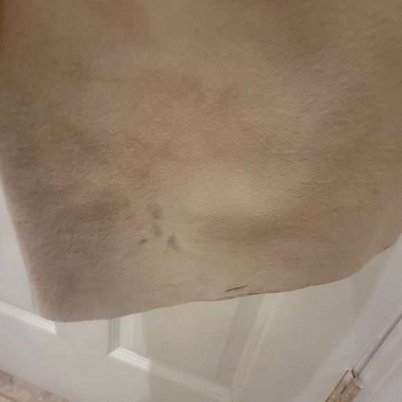 INC International Concepts Women's Suede Straight Leg Pant Trouser Camel Tan 8 - Picture 4 of 7